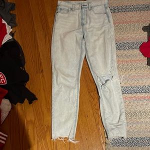 American eagle light wash jeans